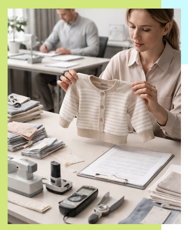 Сертификация детской одежды и текстильных изделий в Серове