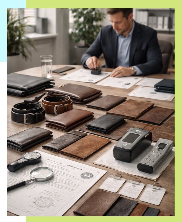 Сертификация кожаных изделий в Серове от 12242 р. | Алешин-Срв