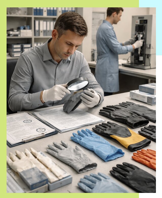 Сертификация перчаток и средств защиты продукции в Серове