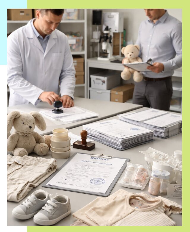 Сертификация детских товаров в Серове от 15303 р. | Алешин-Срв