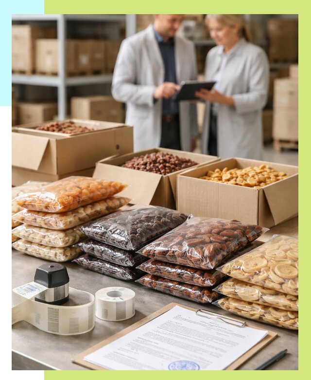 Сертификация сухофруктов в Серове от 12242 р. | Алешин-Срв под ключ