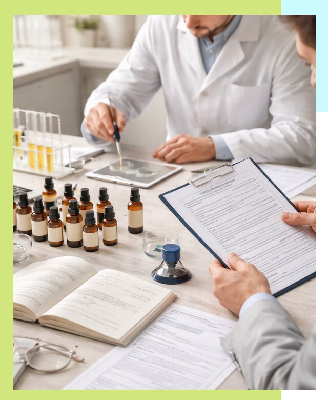 Сертификация эфирных масел и документация качества в Серове
