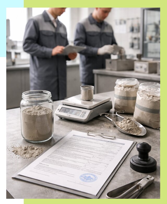 Сертификация цемента в Серове от 20404 р. | Алешин-Срв