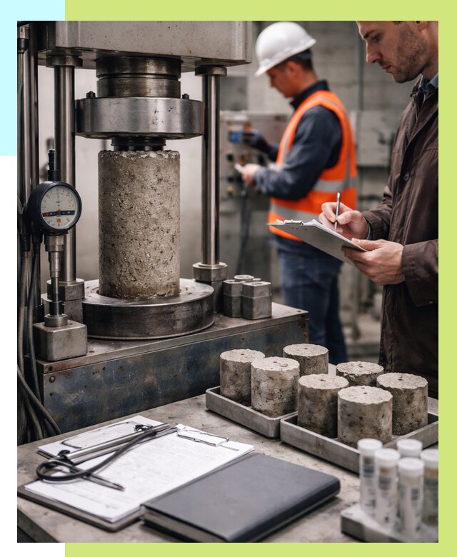 Сертификация бетона в Серове от 30606 р. сертификат | Алешин-Срв