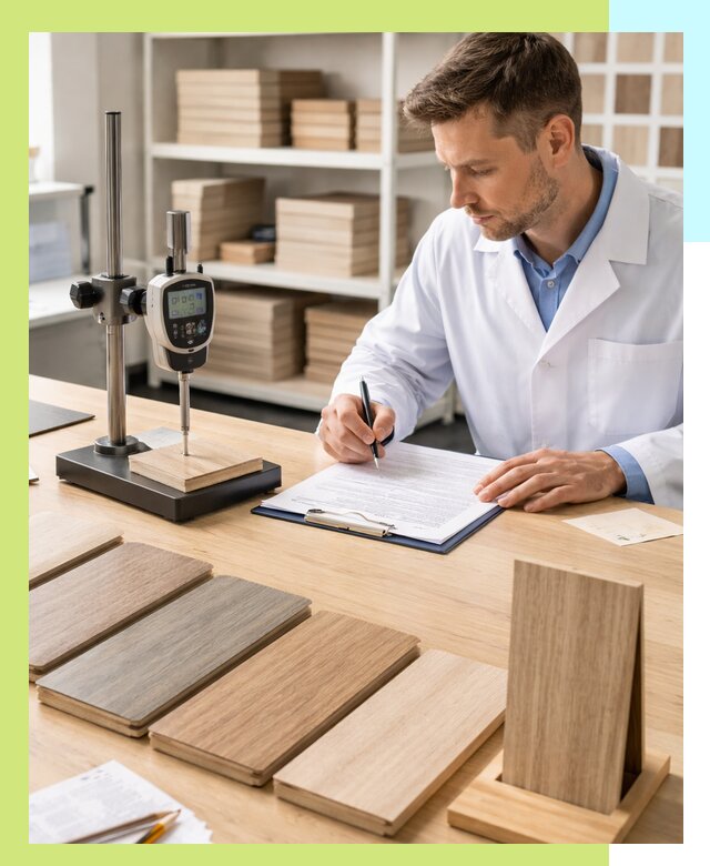 Сертификация ламината с испытаниями и оформлением документов в Серове