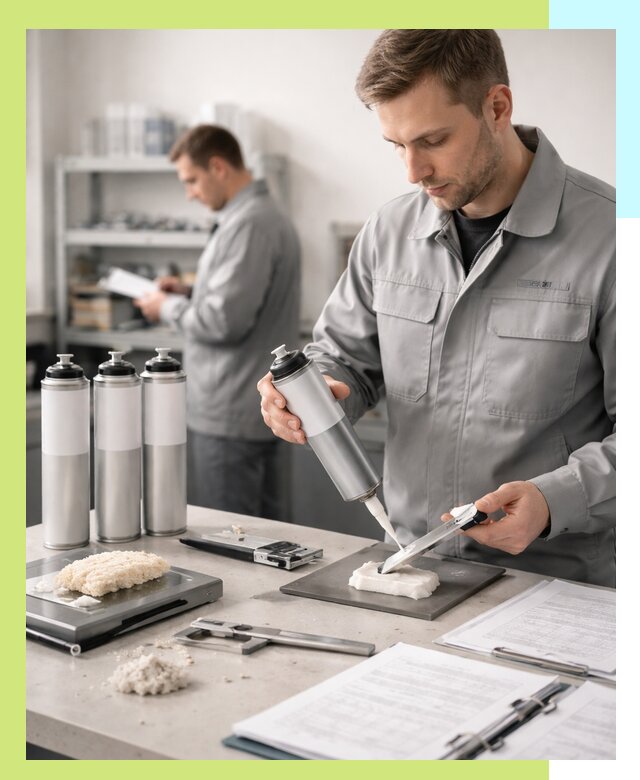 Сертификация монтажной пены и соответствие стандартам в Серове