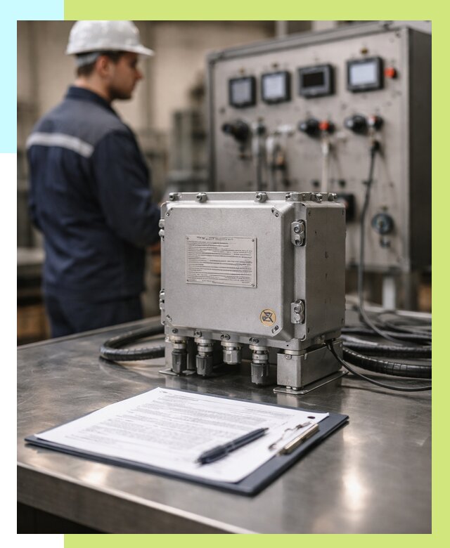 Сертификация взрывозащищенного оборудования в Серове от 35707 р. | Алешин-Срв