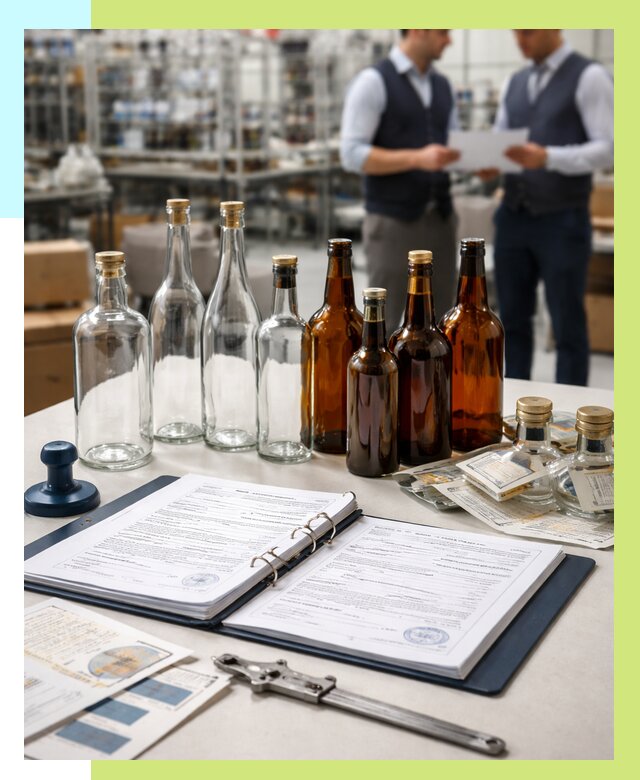 Сертификация стеклянных бутылок в Серове от 25505 р. | Алешин-Срв