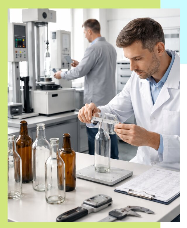 Сертификация стеклянных бутылок и сопутствующей упаковки в Серове