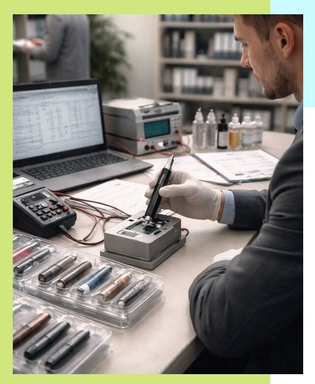 Сертификация электронных сигарет и вейпов в Серове