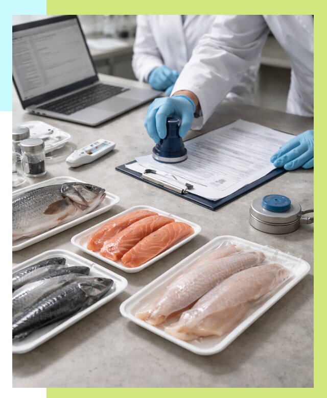 Сертификация рыбы и сертификат в Серове от 15303 р. | Алешин-Срв