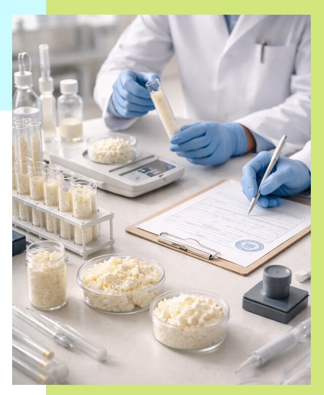 Сертификация творога в Серове от 12242 р. под ключ | Алешин-Срв