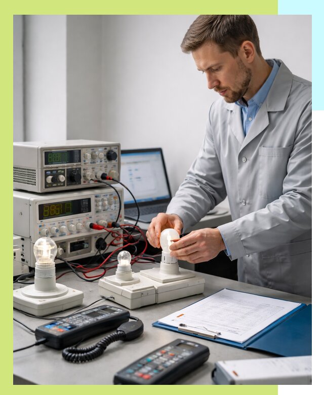 Сертификация ламп и светильников в Серове по нормативам