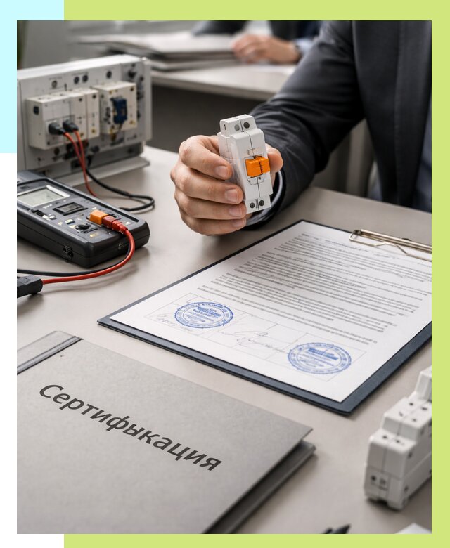 Сертификация выключателей под ключ в Серове от 15303 р. | Алешин-Срв