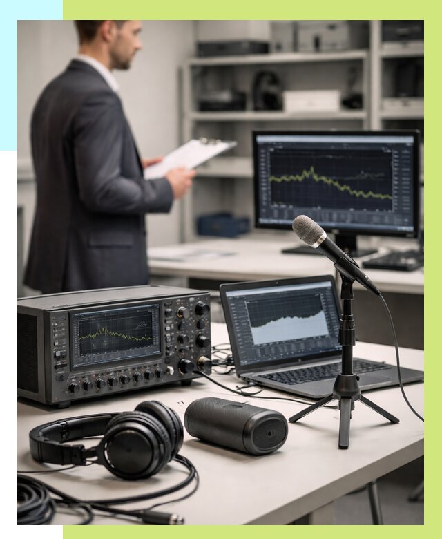 Сертификация аудиотехники в Серове от 15303 р., Алешин-Срв