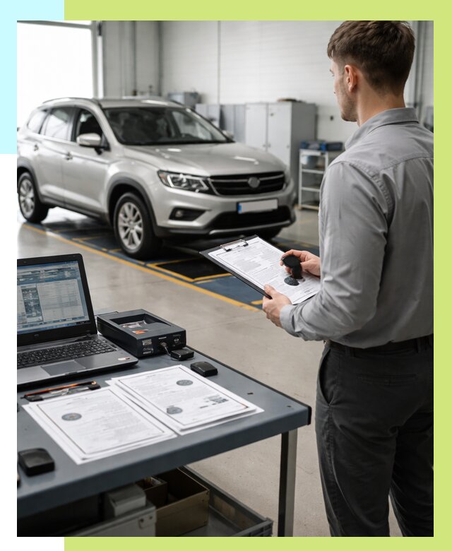 Сертификация транспортных средств в Серове от 12242 р. | Алешин-Срв