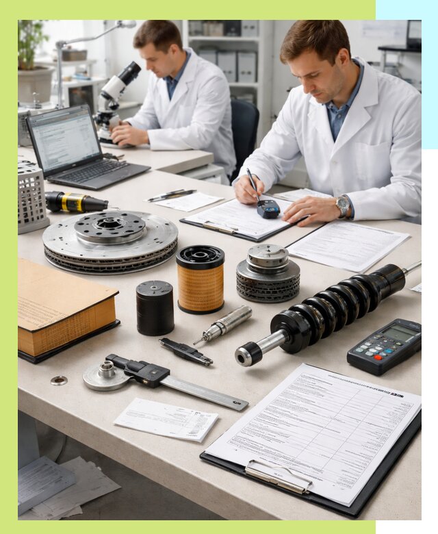 Сертификация автозапчастей и комплектующих в Серове по ГОСТ