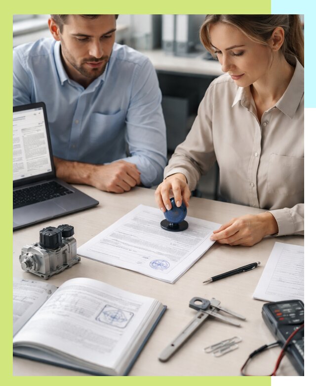 Выдача паспорта изделия и техническая экспертиза продукции в Серове