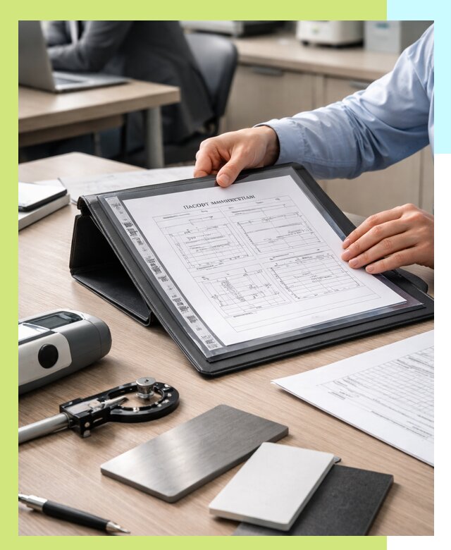 Оформление паспорта материала для продукции в Серове