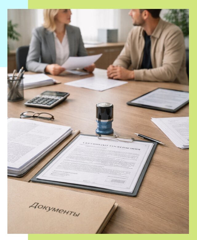 Сертификат соответствия на продукцию в Серове от 15303 р.|Алешин-Срв