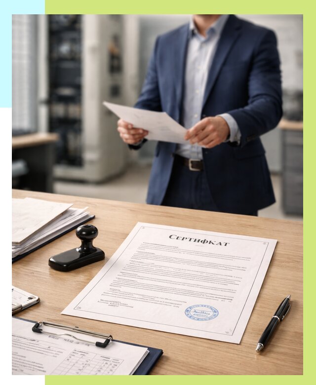 Сертификат на оборудование в Серове от 15303 р. | Алешин-Срв