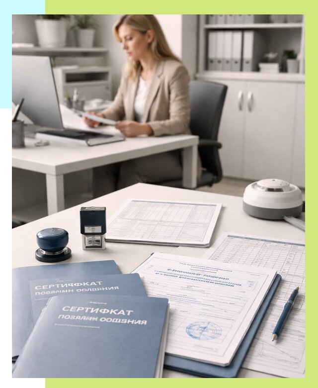 Сертификаты пожарной безопасности в Серове от 15303 р. | Алешин-Срв