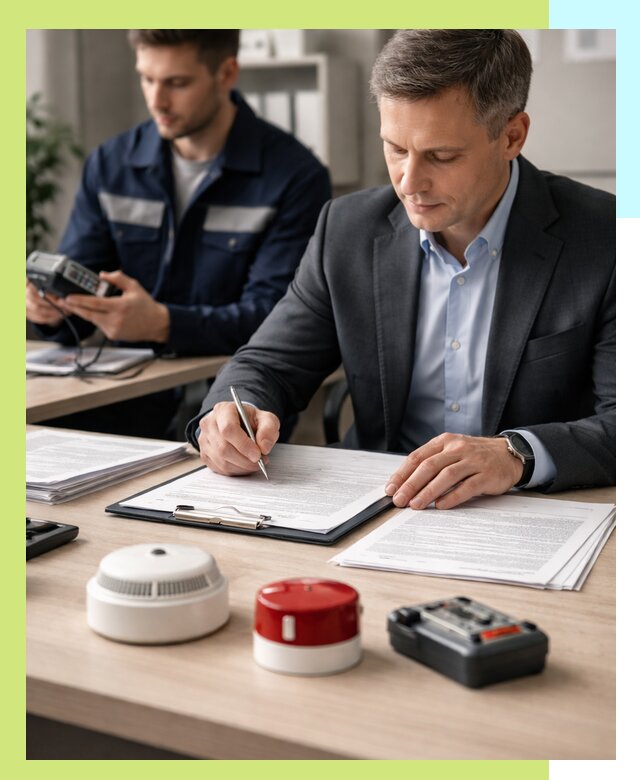 Получение добровольного пожарного сертификата в Серове