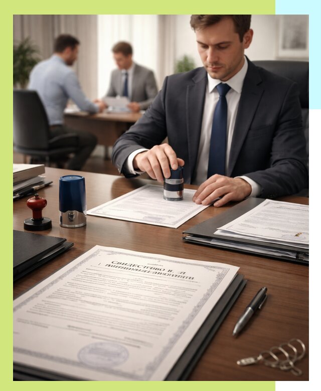 Оформление свидетельства о государственной регистрации в Серове