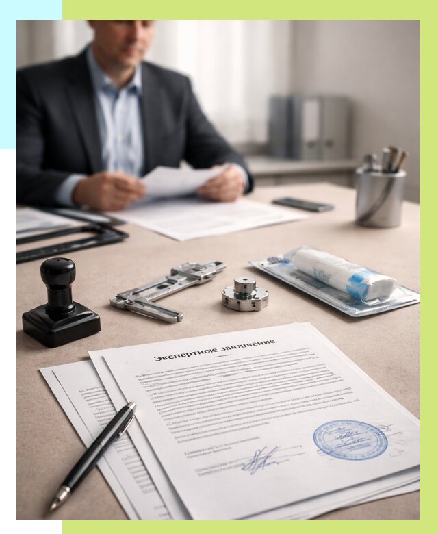 Экспертное заключение на продукцию в Серове от 8672 р. | Алешин-Срв