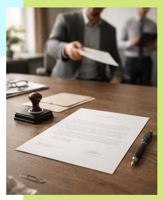 Отказное письмо по сертификации в Серове от 3571 р. | Алешин-Срв