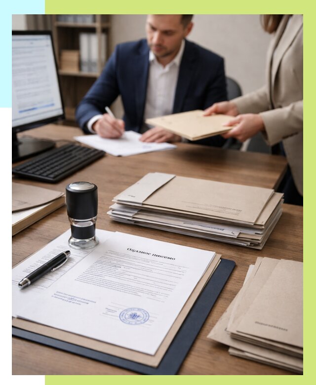 Отказное письмо для таможни в Серове от 3061 р, Алешин-Срв