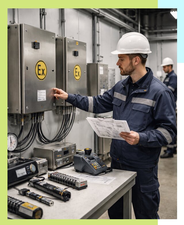 Сертификат взрывозащиты промышленного оборудования в Серове