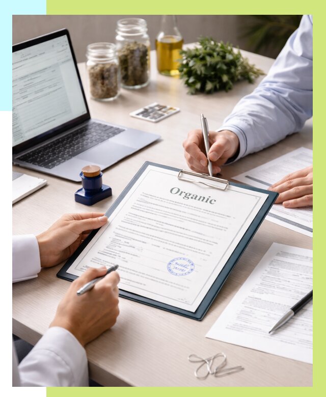 Оформление сертификат органик в Серове от 30606 р. | Алешин-Срв