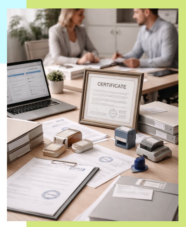 Сертификация компании в Серове от 45909 р. | Алешин-Срв — заказ